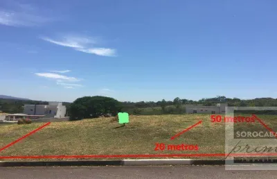 Terreno à venda, 1000 m² por r$ 390.000,00 - condomínio terras de são lucas - sorocaba/sp