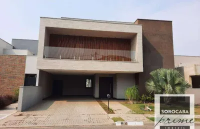 Sobrado com 3 dormitórios à venda, 300 m² por r$ 2.200.000,00 - condomínio parque esplanada - votorantim/sp