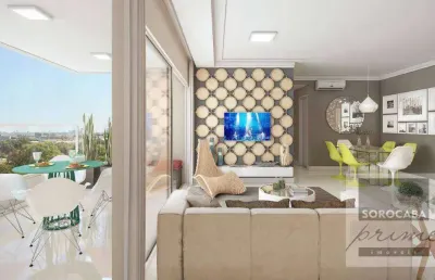 Apartamento com 3 dormitórios à venda, 103 m² por r$ 950.000,00 - condomínio residencial vancouver - sorocaba/sp