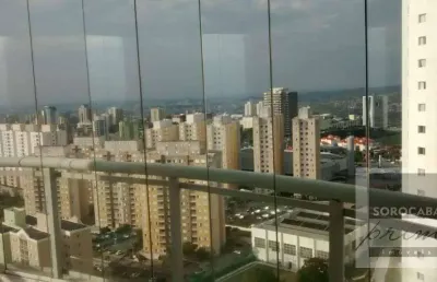 Apartamento com 3 dormitórios para alugar, 196 m² por r$ 10.000,00/mês - condomínio l'essence - sorocaba/sp