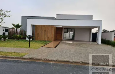 Casa com 3 dormitórios à venda, 255 m² por r$ 1.700.000,00 - alphaville nova esplanada iii - votorantim/sp
