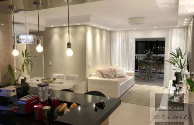 Apartamento com 3 dormitórios à venda, 92 m² por r$ 1.200.000,00 - residencial île notre-dame - sorocaba/sp