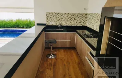 Sobrado com 4 dormitórios à venda, 360 m² por r$ 2.900.000,00 - condomínio sunset - sorocaba/sp
