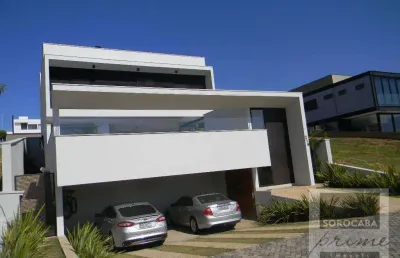 Sobrado com 4 dormitórios à venda, 370 m² por r$ 3.500.000,00 - alphaville nova esplanada i - votorantim/sp
