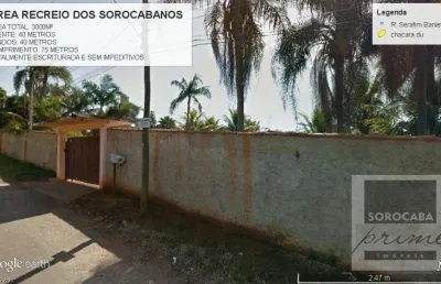 Área à venda, 3000 m² por r$ 1.500.000,00 - caguaçu - sorocaba/sp