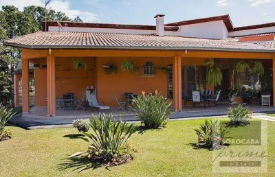 Sobrado com 4 dormitórios à venda, 800 m² por r$ 6.000.000,00 - chácaras residenciais santa maria - votorantim/sp