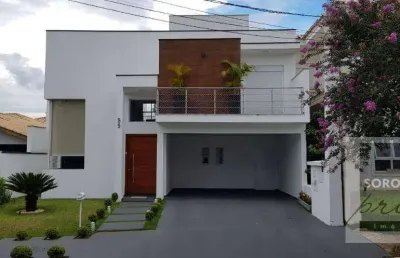 Casa com 4 dormitórios à venda, 283 m² por r$ 1.420.000,00 - residencial aldeia da mata - votorantim/sp