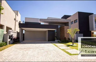 Casa com 3 dormitórios à venda, 229 m² por r$ 1.890.000,00 - alphaville nova esplanada i - votorantim/sp