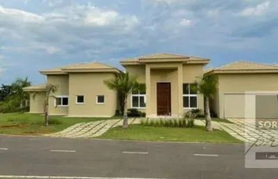 Casa com 4 dormitórios à venda, 395 m² por r$ 4.200.000,00 - condomínio lago azul - araçoiaba da serra/sp