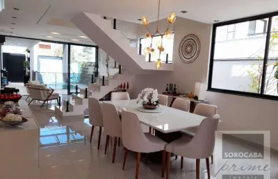 Sobrado com 4 dormitórios à venda, 375 m² por r$ 3.000.000,00 - vossoroca - votorantim/sp
