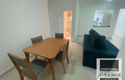 Apartamento com 2 dormitórios para alugar, 85 m² por r$ 3.085,00/mês - condomínio vitrine esplanada - votorantim/sp
