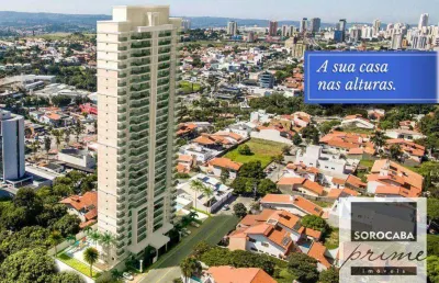 Apartamento garden com 4 dormitórios à venda, 166 m² por r$ 2.700.000,00 - edifício tom jobim - sorocaba/sp