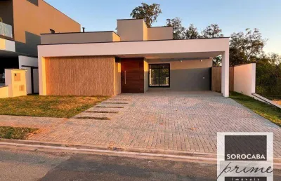 Casa com 3 dormitórios à venda, 230 m² por r$ 1.890.000,00 - alphaville nova esplanada iii - votorantim/sp