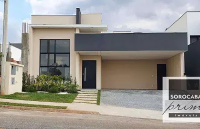 Casa à venda, 164 m² por r$ 1.390.000,00 - condomínio ibiti reserva - sorocaba/sp