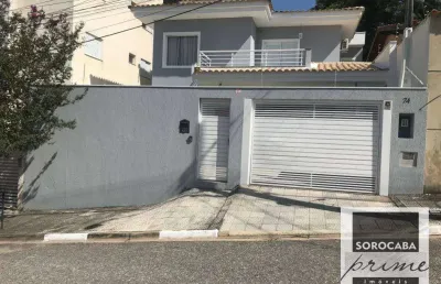 Sobrado com 4 dormitórios à venda, 234 m² por r$ 800.000,00 - jardim karolyne - votorantim/sp