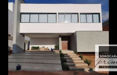 Sobrado com 4 dormitórios à venda, 320 m² por r$ 2.500.000,00 - alphaville nova esplanada iii - votorantim/sp