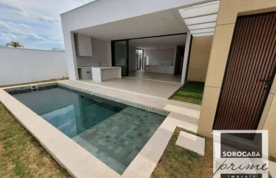 Casa com 3 dormitórios à venda, 261 m² por r$ 1.800.000,00 - alphaville nova esplanada iv - votorantim/sp