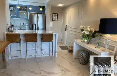 Apartamento com 2 dormitórios à venda, 73 m² por r$ 975.000,00 - condomínio residencial vancouver - sorocaba/sp