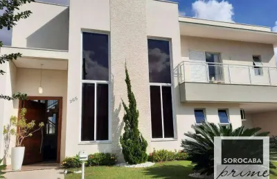 Sobrado com 3 dormitórios à venda, 248 m² por r$ 1.590.000,00 - condomínio residencial parque esplanada - votorantim/sp
