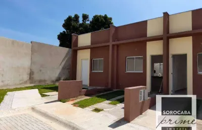 Casa com 2 dormitórios à venda, 50 m² por r$ 175.000,00 - jardim santa madre paulina - sorocaba/sp