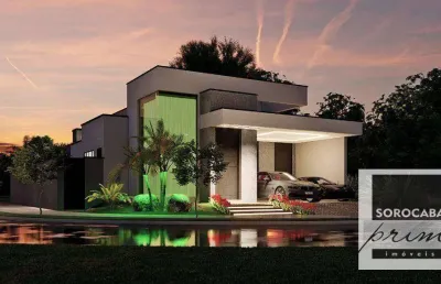 Casa com 3 dormitórios à venda, 186 m² por r$ 1.550.000,00 - condominio le france - sorocaba/sp