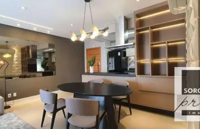 Apartamento com 3 dormitórios à venda, 85 m² por r$ 920.000,00 - residencial villa lobos - sorocaba/sp