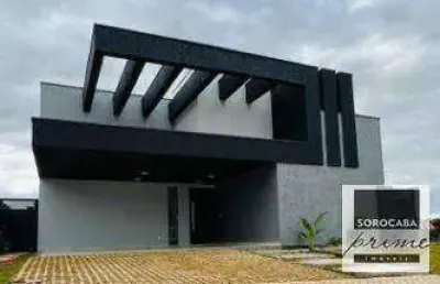 Casa com 3 dormitórios à venda, 265 m² por r$ 2.100.000,00 - alphaville - votorantim/sp