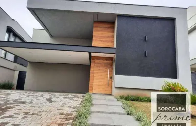 Casa com 3 dormitórios à venda, 250 m² por r$ 1.990.000,00 - alphaville - votorantim/sp