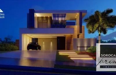 Casa com 3 dormitórios à venda, 258 m² por r$ 1.980.000,00 - alphaville nova esplanada i - votorantim/sp