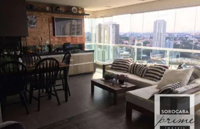 Apartamento com 3 dormitórios, 170 m² - venda por r$ 1.450.000,00 ou aluguel por r$ 12.000,00/mês - jardim emília - sorocaba/sp
