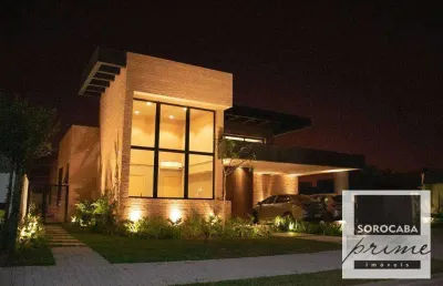 Casa com 4 dormitórios à venda, 284 m² por r$ 2.300.000,00 - alphaville nova esplanada iii - votorantim/sp