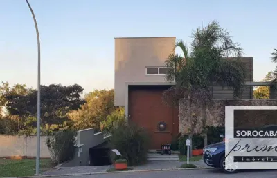 Sobrado com 4 dormitórios à venda, 393 m² por r$ 3.500.000,00 - alphaville nova esplanada i - votorantim/sp