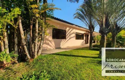 Casa com 3 dormitórios à venda, 1070 m² por r$ 1.300.000,00 - caguaçu - sorocaba/sp
