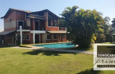 Sobrado com 4 dormitórios à venda, 1168 m² por r$ 1.300.000,00 - condomínio vale do lago - sorocaba/sp