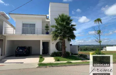 Casa com 4 suítes para alugar, 417 m² por r$ 13.870/mês - condomínio chácara ondina - sorocaba/sp