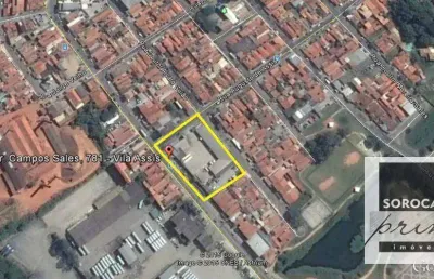 Área à venda, 3600 m² por r$ 3.900.000,00 - vila assis - sorocaba/sp