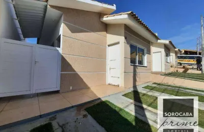 Casa com 2 dormitórios à venda, 84 m² por r$ 450.000,00 - condomínio bella vista - sorocaba/sp