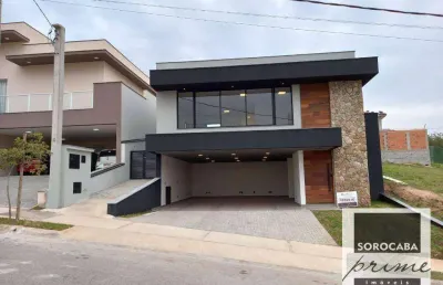 Sobrado com 3 dormitórios à venda, 237 m² por r$ 1.690.000,00 - condomínio cyrela landscape - votorantim/sp