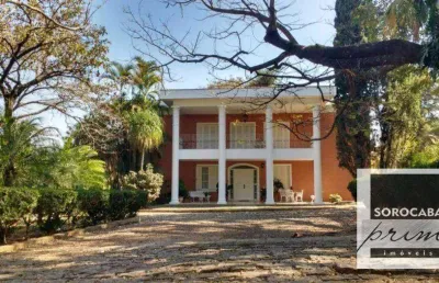Sobrado com 4 dormitórios à venda, 1000 m² por r$ 4.000.000 - chácaras residenciais santa maria - votorantim/sp, próximo ao shopping iguatemi.