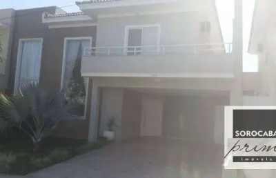 Sobrado com 3 dormitórios à venda, 244 m² por r$ 1.600.000,00 - condomínio ibiti royal park - sorocaba/sp