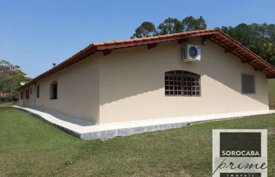 Chácara com 3 dormitórios à venda, 27000 m² por r$ 4.100.000,00 - condomínio farm - porto feliz/sp