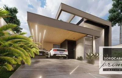 Casa com 3 dormitórios à venda, 250 m² por r$ 2.300.000,00 - alphaville nova esplanada iii - votorantim/sp