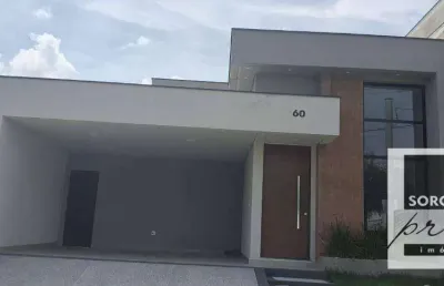 Casa com 3 dormitórios à venda, 156 m² por r$ 1.390.000,00 - parque ibiti reserva - sorocaba/sp