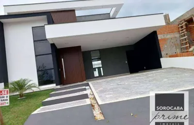 Casa com 3 dormitórios à venda, 180 m² por r$ 1.400.000,00 - condominio le france - sorocaba/sp