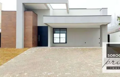 Casa com 3 dormitórios à venda, 248 m² por r$ 2.100.000,00 - alphaville nova esplanada iii - votorantim/sp