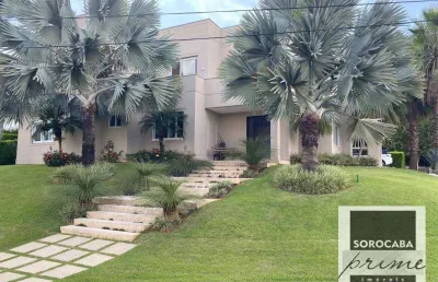 Casa com 4 dormitórios à venda, 600 m² por r$ 5.500.000 - lago azul - araçoiaba da serra/sp