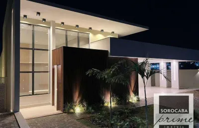 Casa com 3 dormitórios à venda, 272 m² por r$ 2.650.000,00 - alphaville nova esplanada iv - votorantim/sp