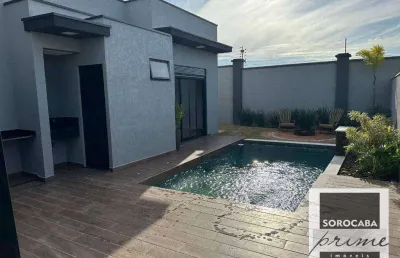 Casa com 3 dormitórios à venda, 265 m² por r$ 2.100.000,00 - alphaville - votorantim/sp