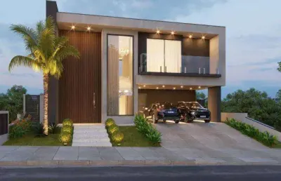 Sobrado com 4 dormitórios à venda, 362 m² por r$ 3.100.000,00 - alphaville nova esplanada iii - votorantim/sp