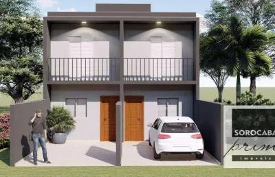 Sobrado com 2 dormitórios à venda, 72 m² por r$ 305.000,00 - jardim wanel ville v - sorocaba/sp